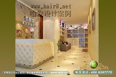 广东省广州市温馨时尚菱形运用美容院装修案例
