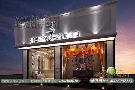 上海市上海秀妍丽舍欧式空间精致细节的同时更是增加空间高贵感。美容院装修设计案例美容院装修案例