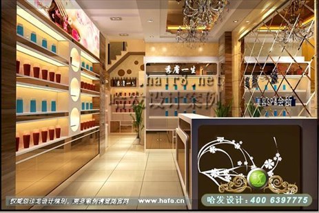 北京平稳独立美容院装修案例