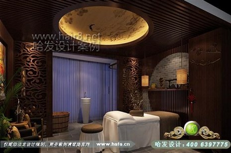 江苏省南京市本案包间奢华设计的目的是生活享受，满足于身心感受的奢华感也是至关重要美容店装修案例
