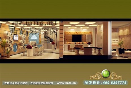 安徽省安庆市造型精致时尚美发店设计案例