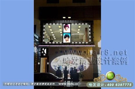 江苏省苏州市时尚混搭风格美发店装修设计案例